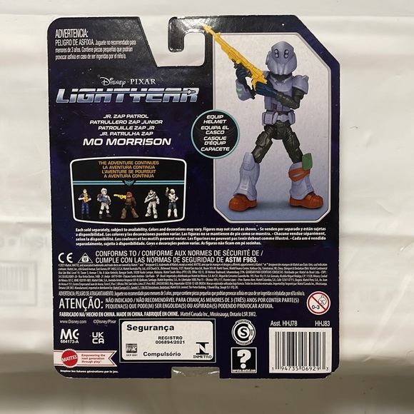 Set of 3 DISNEY PIXAR LIGHTYEAR JR ZAP PATROL action figures - Picture 7 of 7